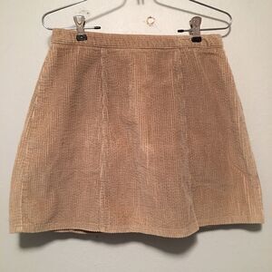 Jeans by Express Corduroy Tan Mini skirts  11/12